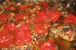 Pulpe aromate in sos de rosii