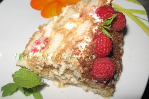 Tiramisu reţetă cu zmeura