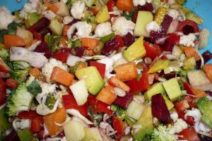 Salata "Simfonia culorilor''