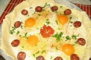 Tarta cu smantana si cu oua