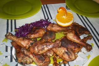 Pui cu sos de iaurt
