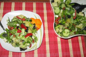 Salata orientala de post