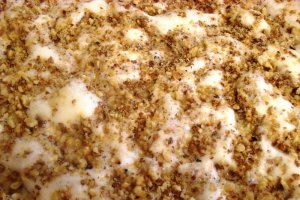 Crema de zahar ars, cu miez de nuca