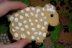 Biscuiti iepurasi, mielusei si floricele de Pasti