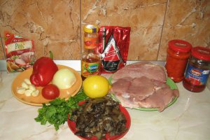 Pulpa de porc cu ghebe