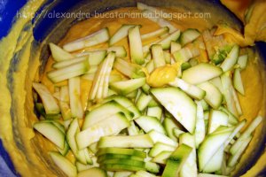Tartă aperitiv cu zucchini