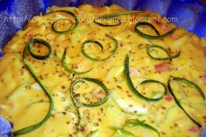 Tartă aperitiv cu zucchini