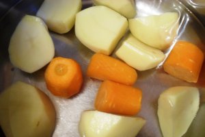 Parjoale din soia cu legume