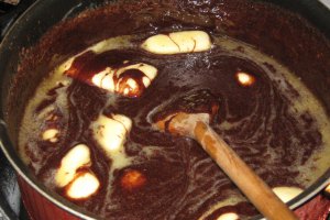 Tort cu crema de cacao si cafea