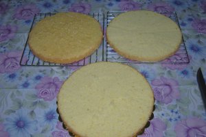 Tort cu crema de cacao si cafea