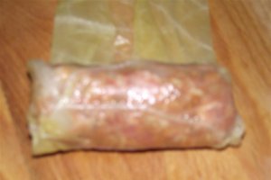 Sarmale cu carne de ciolan afumat