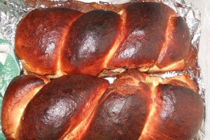 Cozonac cu rahat si cacao