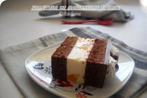 Prajitura cu mascarpone si caise