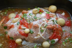Pulpa impanata la cuptor