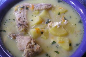 Ciorba de pui....usoara