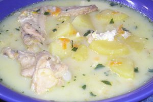 Ciorba de pui....usoara