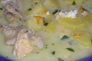 Ciorba de pui....usoara