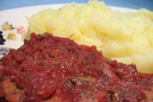 Friptură de porc la tavă