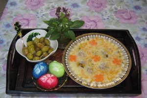 Ciorbita de perisoare cu bors