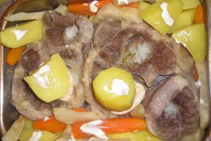 Rasol de vitel cu legume