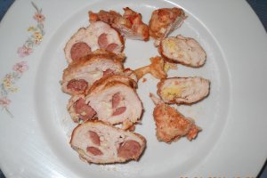 Piept de pui umplut