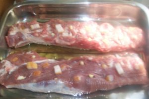 Muschi de porc la tava