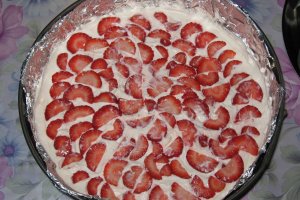 Cheesecake cu capsuni