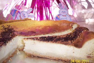Pasca cu branza dulce si stafide