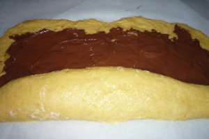 Cozonac cu nutella