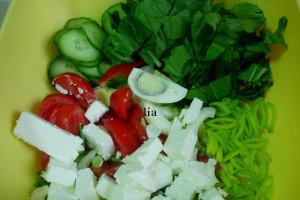 Salata de cruditati cu leurda