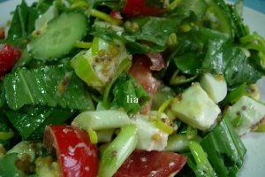 Salata de cruditati cu leurda