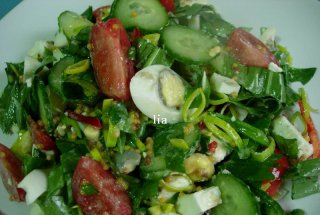 Salata de cruditati cu leurda