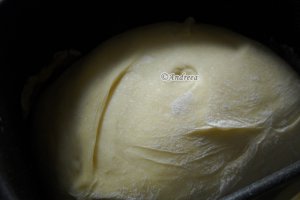Cozonac cu nuca,cacao si rahat
