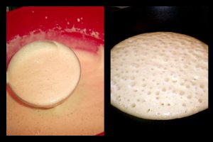 Pancakes cu sos de vin