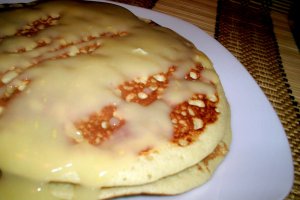 Pancakes cu sos de vin