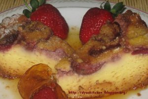 Crema de zahar ars cu capsuni