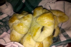 Croissante cu finetti din aluat foietaj ultrarapid