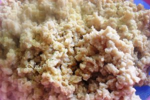 Musaca de post, cu granule de  soia