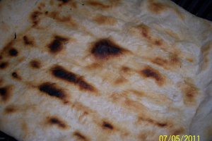 Pizza grill cu spanac