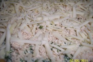 Pizza grill cu spanac