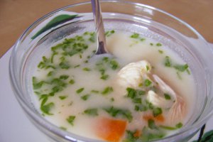 Ciorba de pui cu smantana