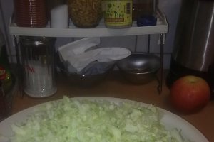 Varză calită cu cârnați