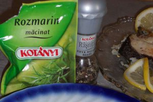Peste la cuptor cu orez si ciuperci