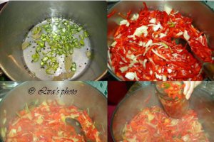 Salata de ceapa cu ardei capia