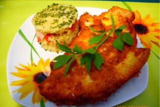 Snitel in parmezan