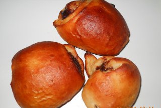Placinte cu crema de ciocolata