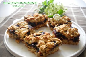 Batoane dietetice cu gem si fulgi de cereale