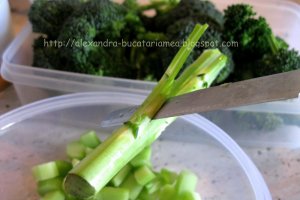 Supă cremă de broccoli