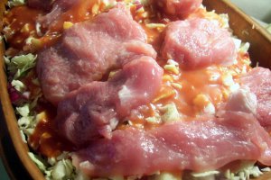 Varza cu carne de porc