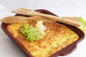 Souffle de branza cu porumb - reteta nr.200